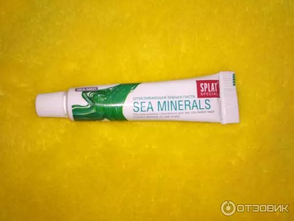 SPLAT Toothpastes (50 รูป): องค์ประกอบ 