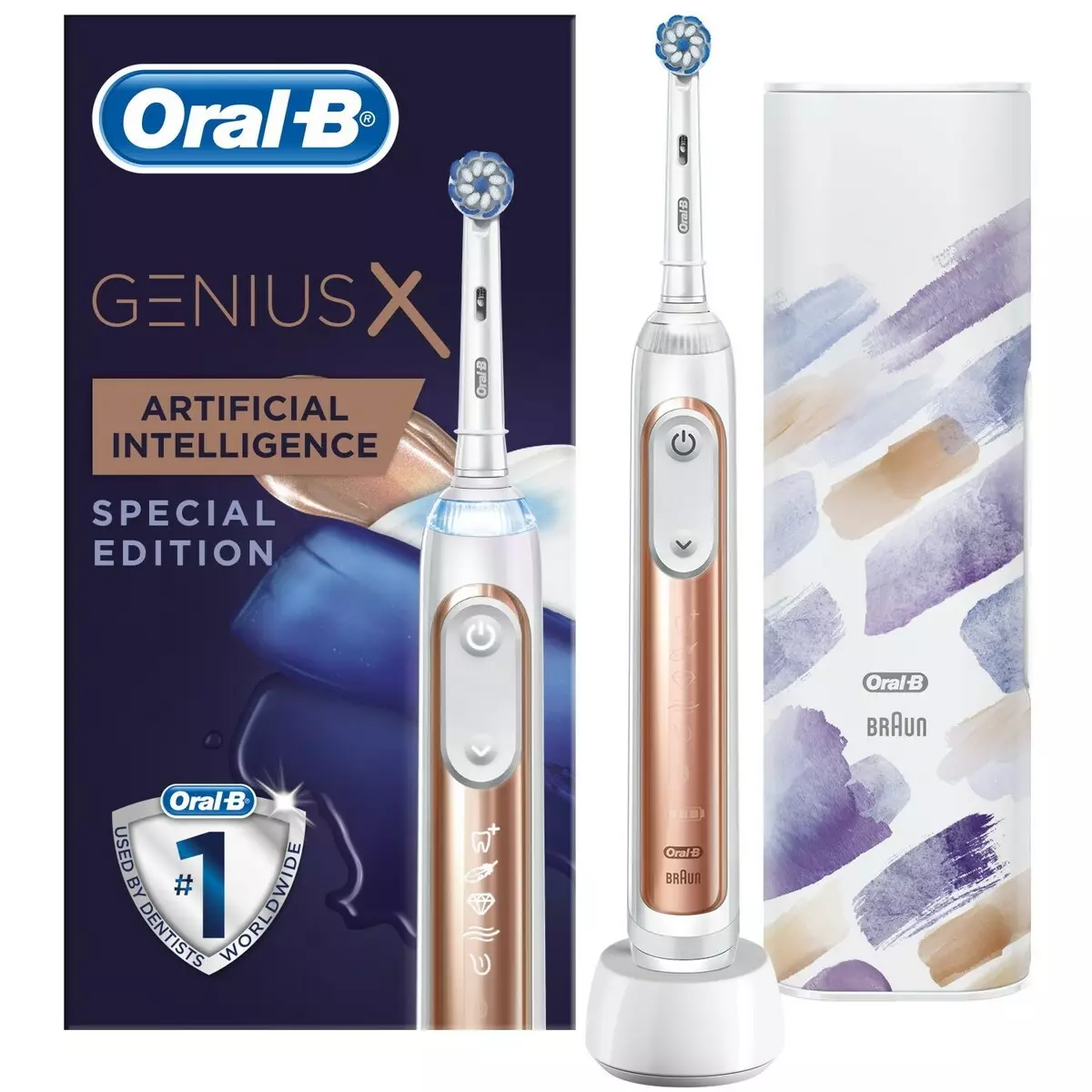 Elektraj dentbrosoj ORAL-B: Vitality kaj Pro 500, Crossaction kaj 3D White, Smart 4 kaj aliaj branĉaj elektrolatoj. Kiel elekti? Recenzoj 16159_16