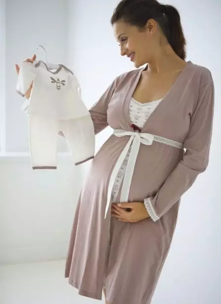 Badekåber til gravide 55 Billeder: Kvinders badekåber og skjorter til gravide og sygepleje, Varm, Velour, 1615_25