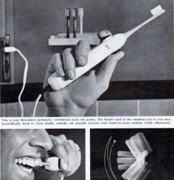 Elektryske tandenborstels (52 foto's): Goede elektrolaten foar tosken. Hoe kinne jo in folwoeksene kieze? Foar- en neidielen, toskedokters beoordelingen 16160_5