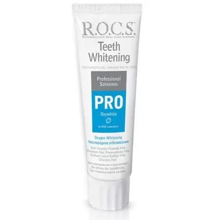 Pasta de dentes R.O.C.S. (50 fotos): pasta de blanqueamento de calcio activo, con hidroxiaxatita, para dentes sensibles e outras pastas 16163_33