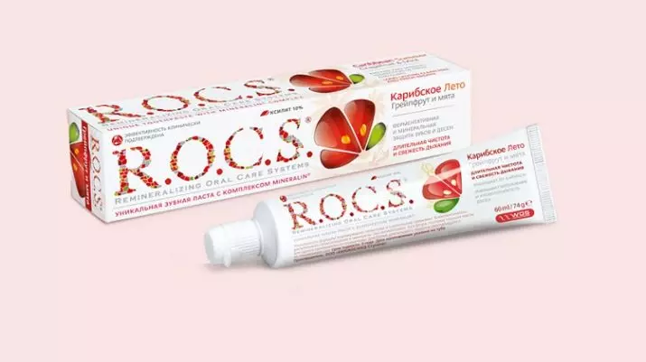 Toothpaste r.o.c.S. (50 Mga Litrato): Aktibo nga Calcium Whitening Paste Paste, nga adunay hydroxyapatite, alang sa sensitibo nga ngipon ug uban pang mga pastes 16163_45