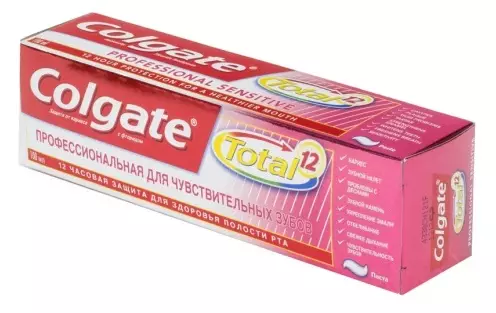 Pasta de dents de Colgate (73 fotos): composició, 