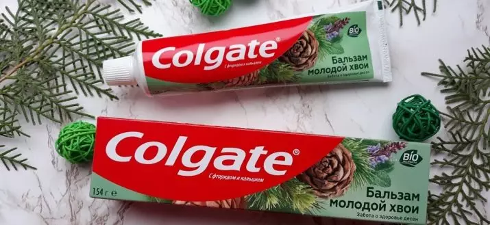 Pasta de dents de Colgate (73 fotos): composició, 