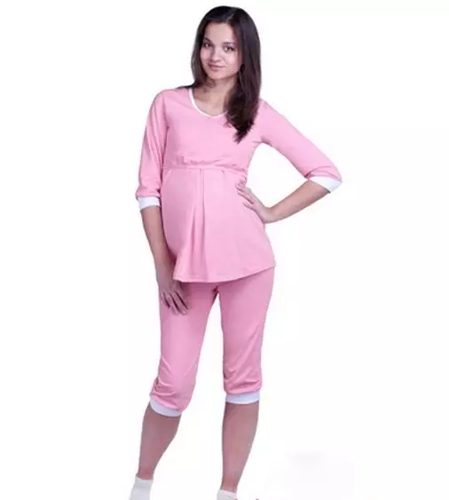 Pyjama voor zwangere en verpleegmoeders (55 foto's) 1616_18