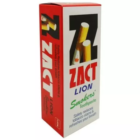 Zubná pasta Lion: ZACT plus a Dentor Systema od Kórey, pre fajčiarov ZACT Fajčiare Zubná pasta a zubná CLEAR Max, Ďalšie produkty, recenzie 16173_18