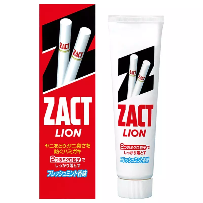 Zubná pasta Lion: ZACT plus a Dentor Systema od Kórey, pre fajčiarov ZACT Fajčiare Zubná pasta a zubná CLEAR Max, Ďalšie produkty, recenzie 16173_29