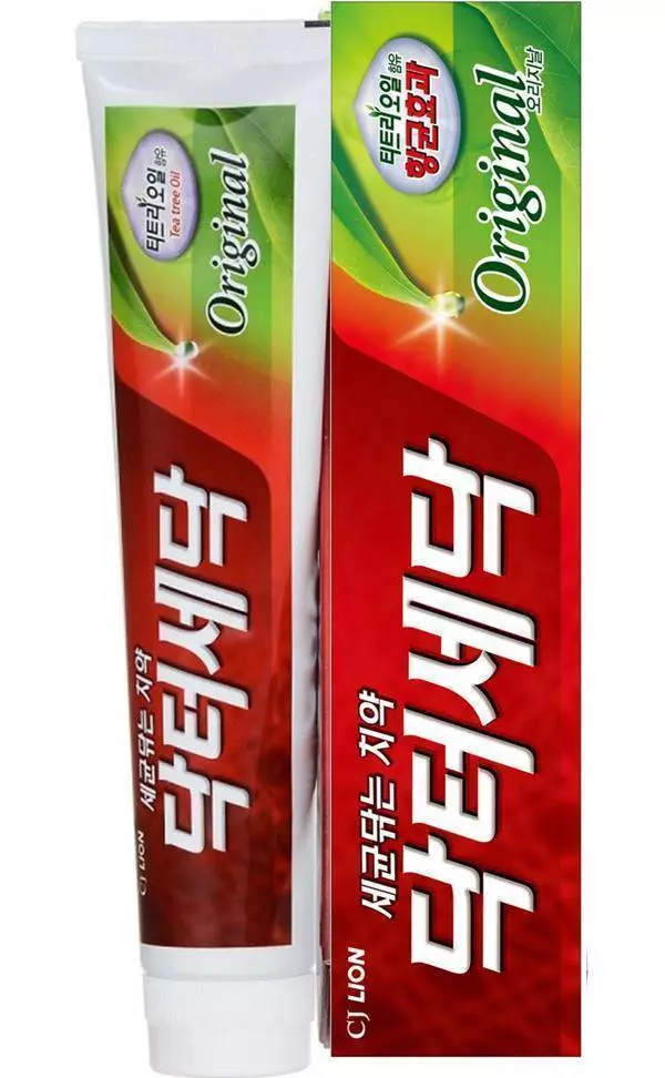 Zubná pasta Lion: ZACT plus a Dentor Systema od Kórey, pre fajčiarov ZACT Fajčiare Zubná pasta a zubná CLEAR Max, Ďalšie produkty, recenzie 16173_33
