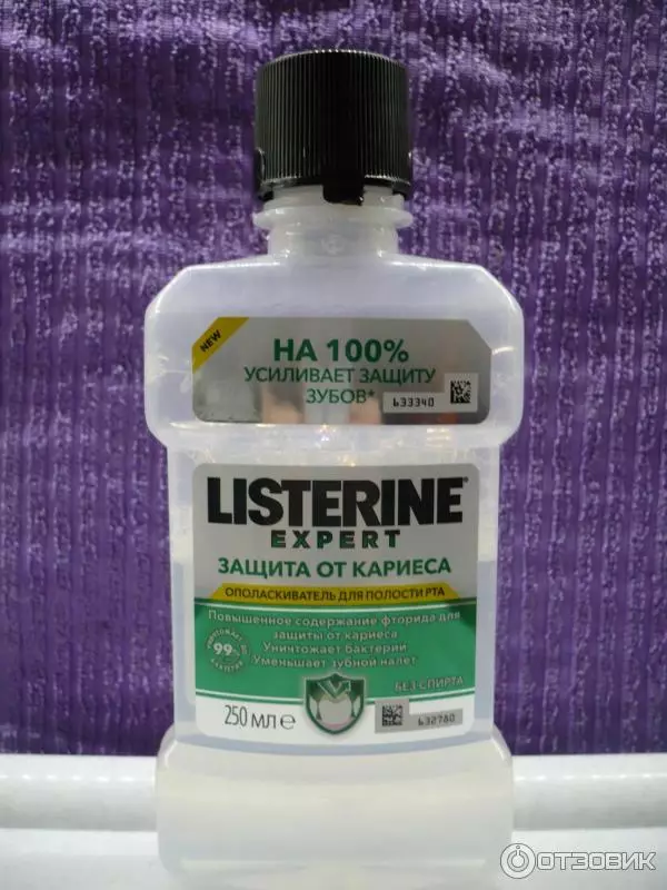 Listerine öblítések (35 fotók): öblítő öblítés összetétele orális üreghez, utasításokhoz és alkalmazási módokhoz, 