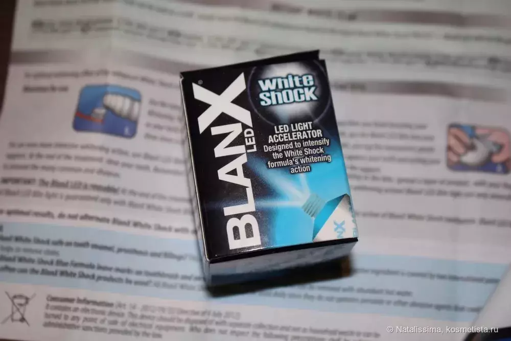 Зубная паста Blanx: адбельвае Extra White і Med, White Shock Treatment і іншая прадукцыя, водгукі 16183_20