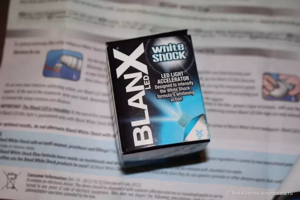 Blanx Tandpasta: Whitening Extra White and Med, White Shock Behandeling en andere producten, beoordelingen 16183_20