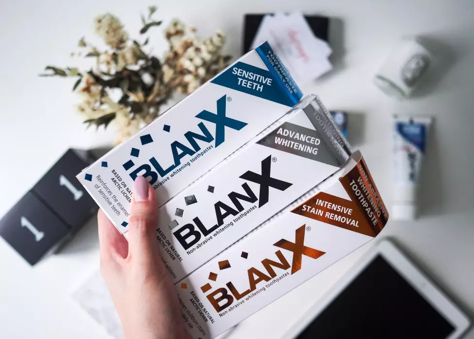 Зубная паста Blanx: адбельвае Extra White і Med, White Shock Treatment і іншая прадукцыя, водгукі 16183_4