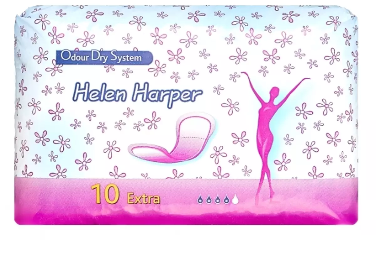 Helen Harper Pads: Strips baada ya kujifungua na aina nyingine, mapitio ya mapitio 16200_3