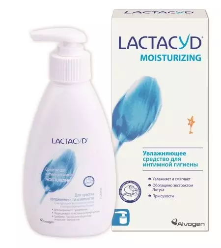 Gels ar gyfer hylendid agos Lacttasyd: Mathau a chyfarwyddiadau i'w defnyddio, cyfansoddiad y gel lleithio, Pharma Clasurol a LactyDd ar gyfer menywod beichiog. Adolygiadau 16236_10