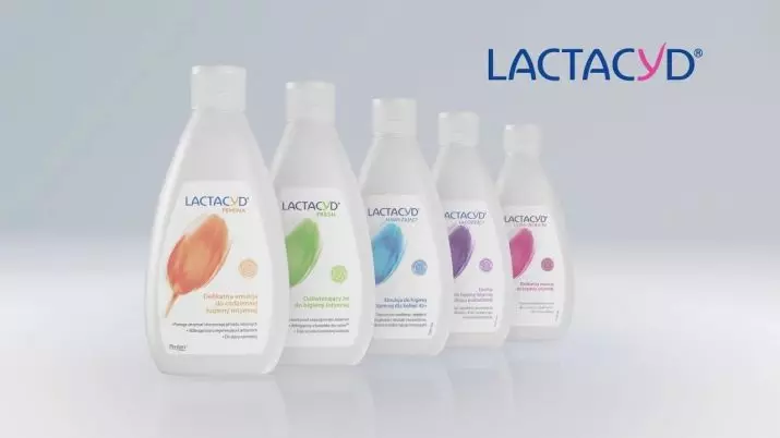 GELS για οικεία υγιεινή Lactacyd: Τύποι και οδηγίες χρήσης, η σύνθεση της ενυδατικής γέλης, κλασική και λακκάκια Pharma για έγκυες γυναίκες. Σχόλια 16236_2