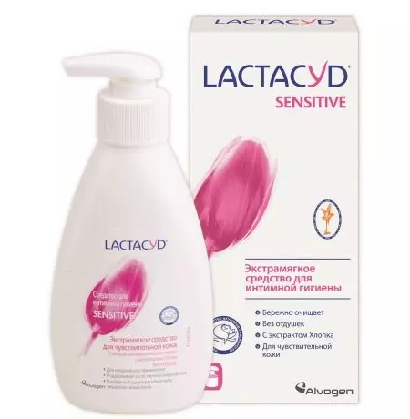 Gels pour l'hygiène intime LactacyD: types et instructions d'utilisation, la composition du gel hydratant, la pharmacie classique et lactacée pour les femmes enceintes. Commentaires 16236_4