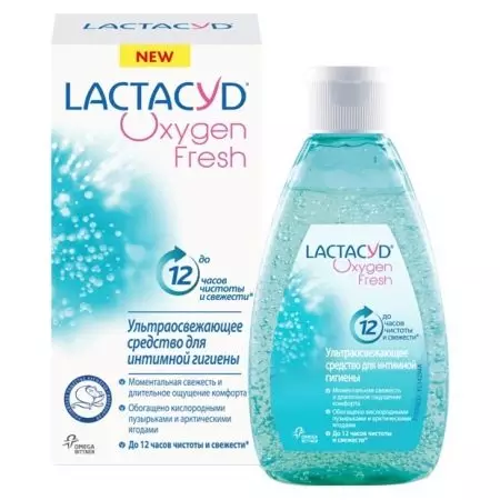 Géis para a higiene íntima Lactacyd: Tipos e instruções de uso, a composição do gel hidratante, clássica e lactacidade farmacêutica para mulheres grávidas. Avaliações 16236_5