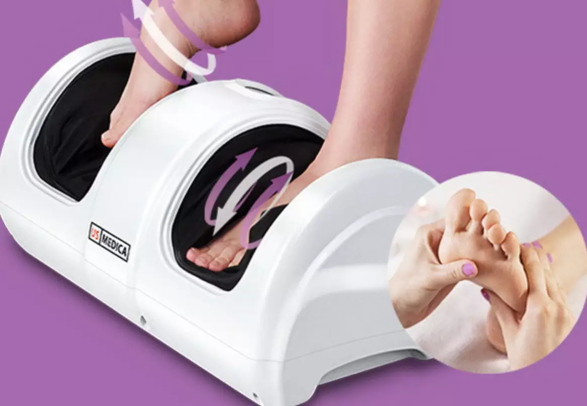 Elektriska massagers för ben: De bästa modellerna med bollar och andra, den nominella massageraren för fötterna och fingrarna. Kriterier av val 16268_13