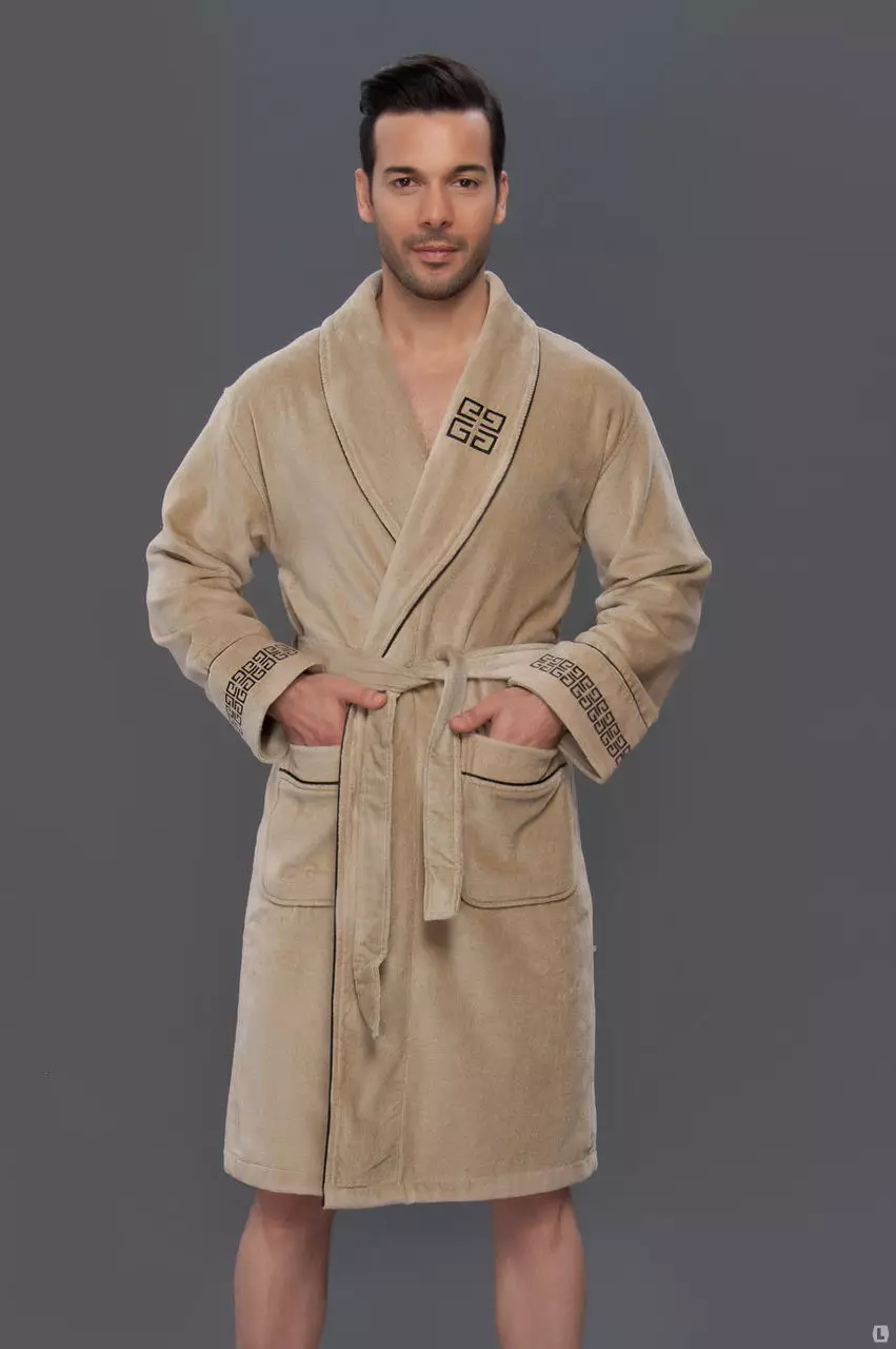 Pork robe 132 photos: female models 2021, from Turkey, bath, with embroidery, from lightweight Mahra 1626_42