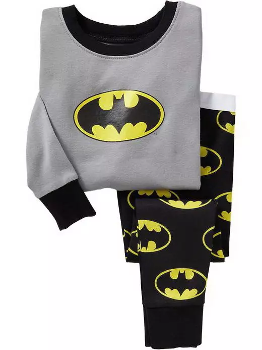 Pijama batman (20 argazki) 1629_11