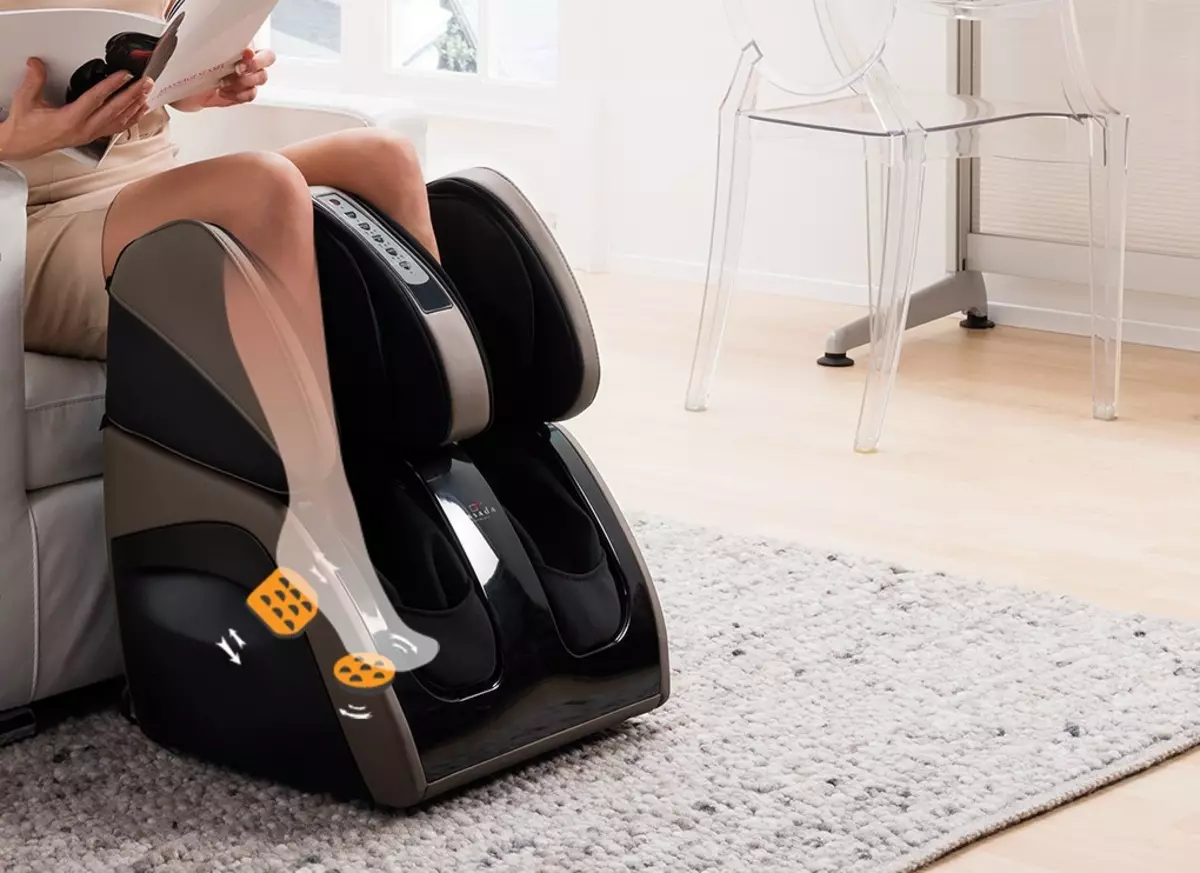 Casada Foot Massagers: Footinn 2, Canoo 5, Refleksome 2 və digər modellər. Necə istifadə etməli? Müştəri rəyləri 16313_2