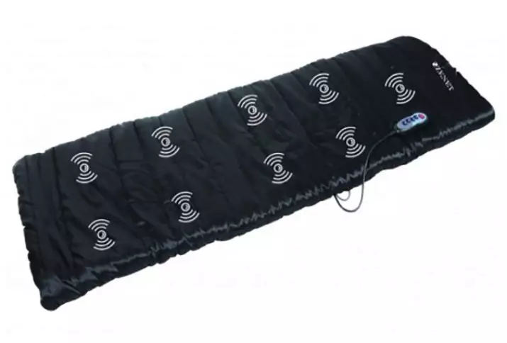Massage mattresses: Mats na may control panel at heating function, electric mattresses massagers para sa bahay na may rollers at vibration, mga review ng customer 16326_29