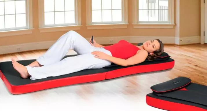Massage madrasser: Mats med kontrollpanel och värmefunktion, elektriska madrasser Massagers för hem med rullar och vibrationer, kundrecensioner 16326_42
