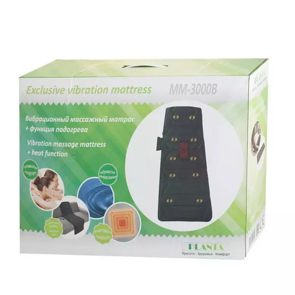 Масажни матраци: подложки с контролен панел и функция за отопление, електрически матраци Massagers за дома с ролки и вибрации, отзиви за клиенти 16326_61