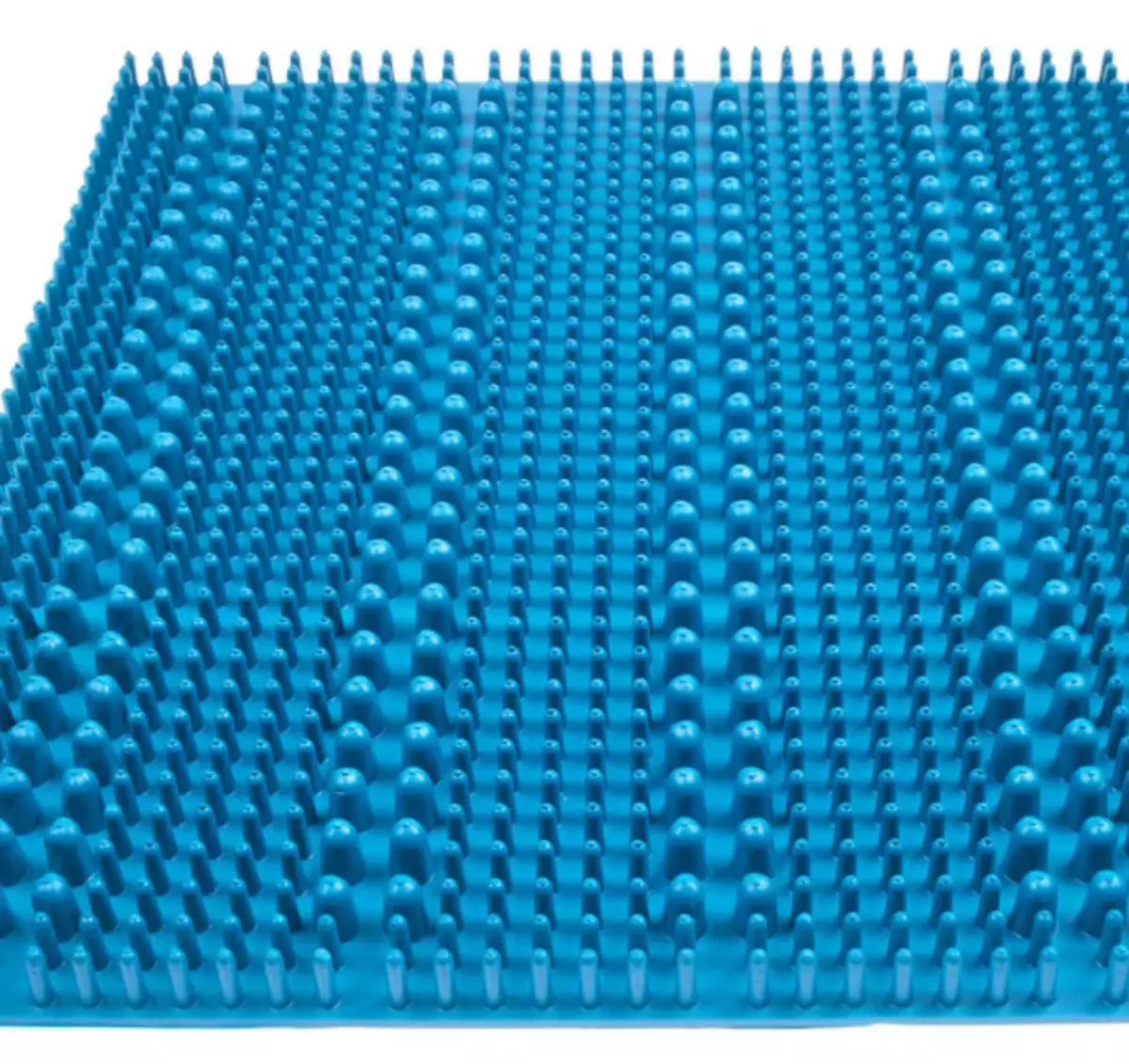 فرش های ماساژ (31 عکس): مرور اجمالی از فرش لاستیک ارتوپدی ماساژور، ساخت دست خود را. چگونه از آنها استفاده کنیم؟ 16327_11