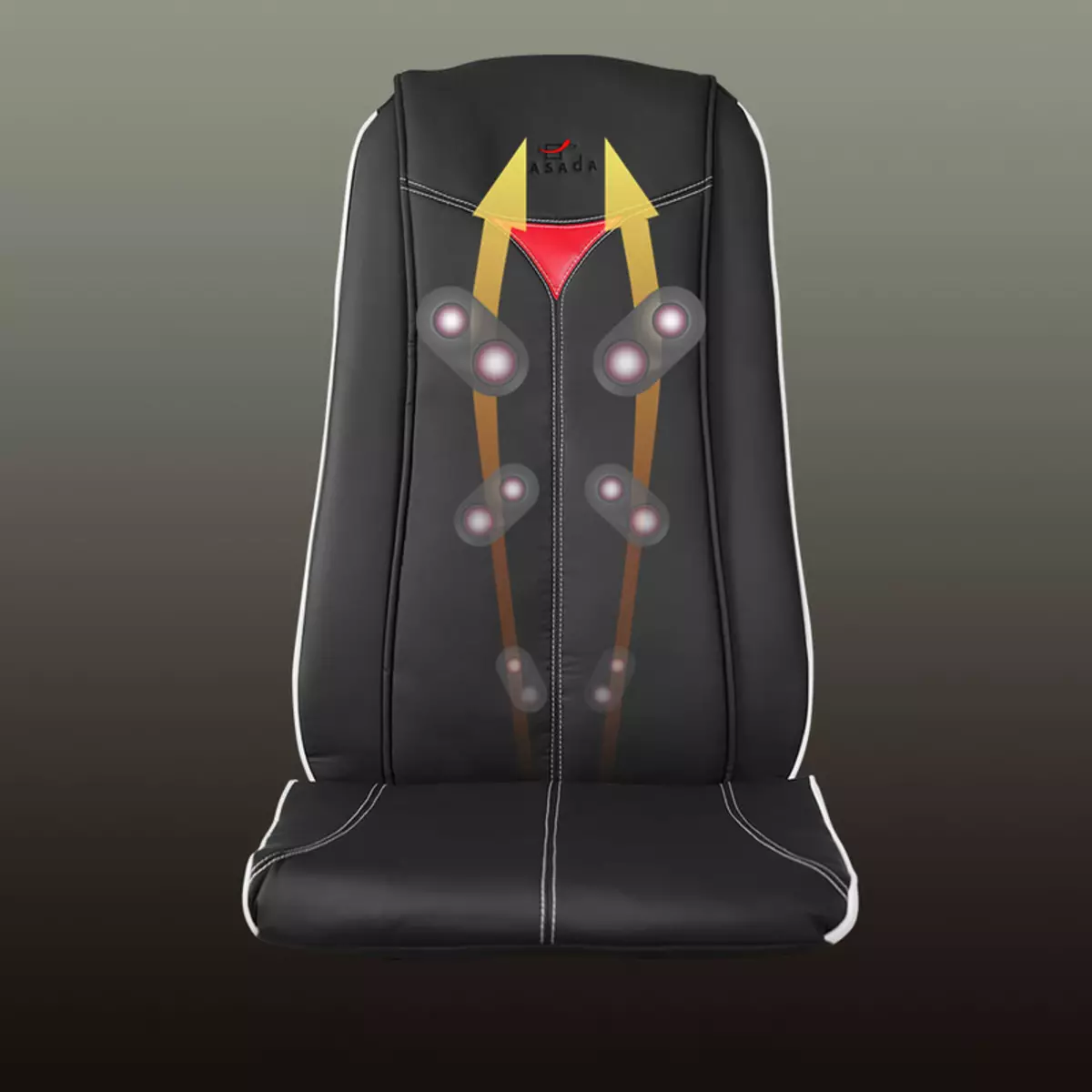 CASADE MASSAGE CAPE: Quattromed 5 Braintronics και quattromed 3 με νεφρίτη, quattromed 4 και άλλα μοντέλα για καθίσματα, αναθεωρήστε κριτικές 16328_3