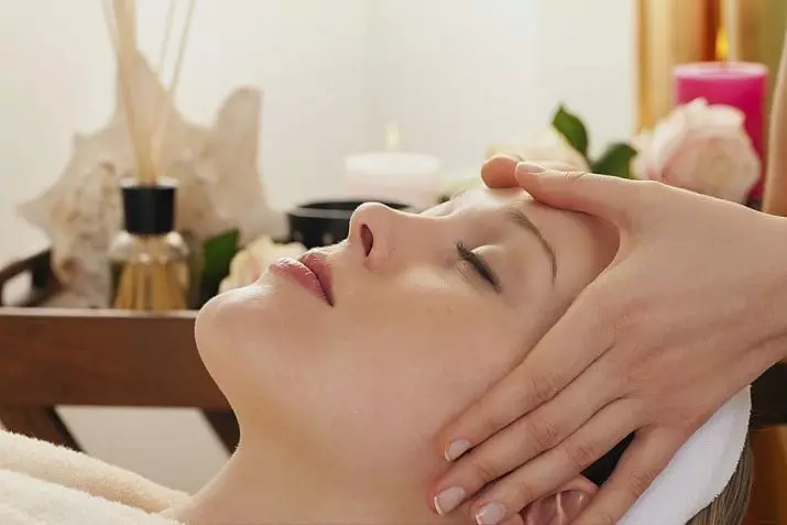 Face Massage Lifting: Lifting bretels thuis, commerciële cosmetologist beoordelingen 16485_14