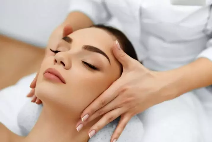Face Massage Lifting: Lifting bretels thuis, commerciële cosmetologist beoordelingen 16485_5