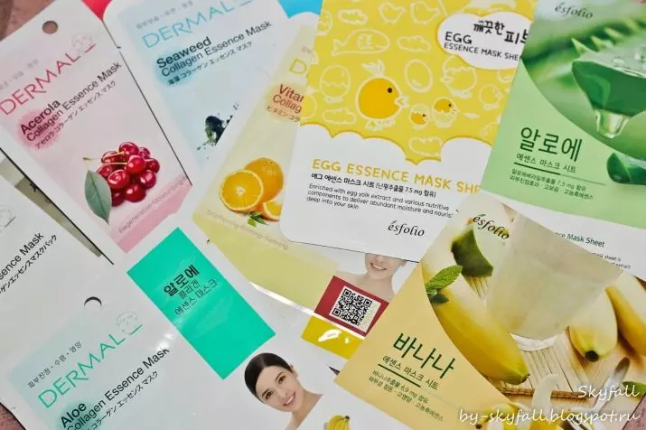 Korean fabric face masks: rating of the best cosmetics from Korea, cosmetologist reviews 16509_10