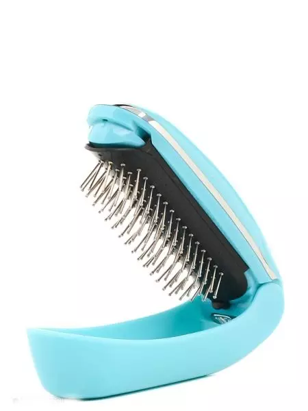 Comb (61 photos): Hair models with blade, tourmaline and rare teeth, fashionable without handle and polishing, smart and antistatic 16537_19