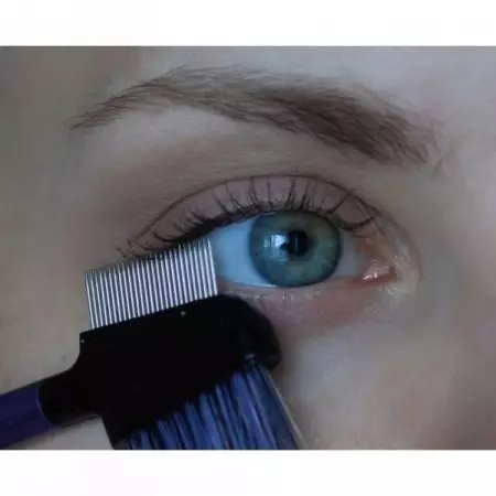 Framework for Eyelashes, Øjenbryn (25 Billeder): Metalmodeller, Øjenbrynskærer med kam, børste, anmeldelser 16540_18