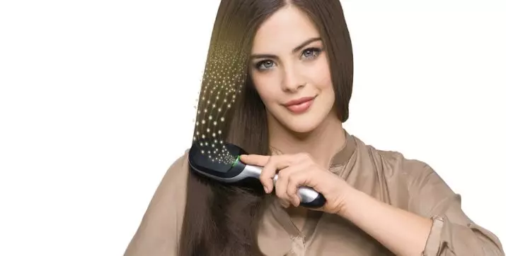 Braun Combing (23 fotos): Con Hair Satén 710 Ionización e outros modelos, comentarios 16558_19