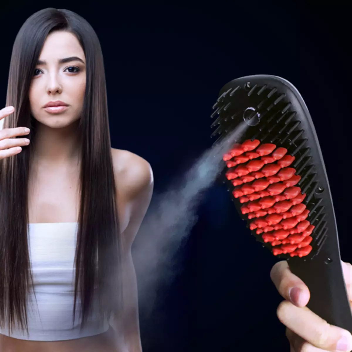 Comb-Rectifier (37 myndir): Electric Hratt Hair Straightener fyrir Hair Restening, Iron Bumps Umsagnir 16566_19