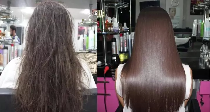 Keratin Cocochoco: Karakteran rambut rambut Brasil Brasil kanggo panggunaan, fitur panggunaan sampo konsentrasi tinggi 16615_10