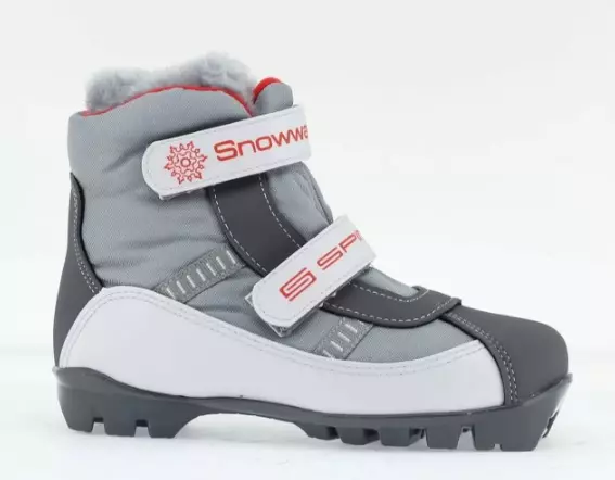 Boots ski bocah: ski lan sepatu lan meja liyane. Kepiye milih Ski Ski kanggo bocah? Model 28-33 lan ukuran liyane 1664_12