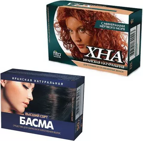 Ako maľovať vlasy Henna a Bass? 50 Fotografie Aké proporcie sú potrebné na získanie hnedej farby? Aké odtiene možno získať? Farbovanie vlasov doma, recenzie 16653_21