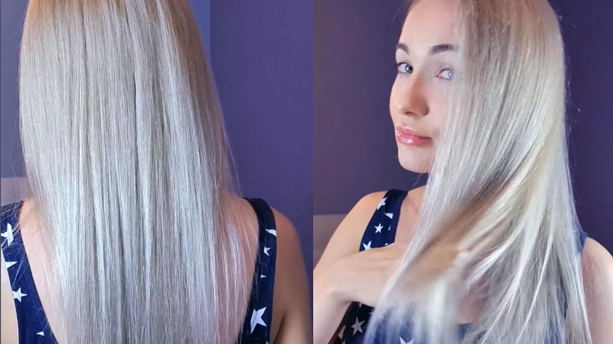 Staining Hair Blond (50 foto's): Trendy Tendencies schilderen kort en lang haar. Hoe blond en donker haar van gemiddelde lengte te schilderen? 16673_37