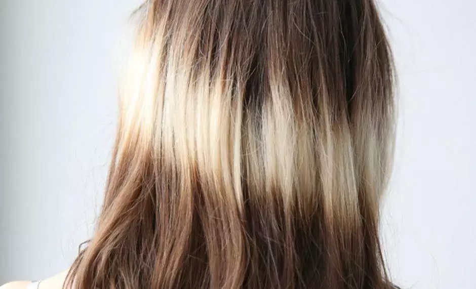 크리 에이 티브 헤어 착색 (59 사진) : 중간 길이, 짧은 길이의 머리카락을 칠합니다. 어두운, 빨간색과 금발 머리카락을 페인트하는 방법? 16675_29