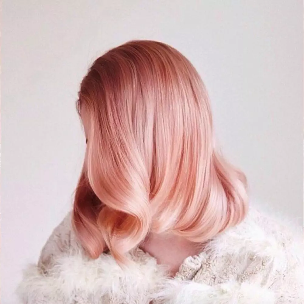 发色的时尚倾向（139张照片）：冬季新产品在不同发型的绘画，现代时尚的女性头发的颜色 16677_7