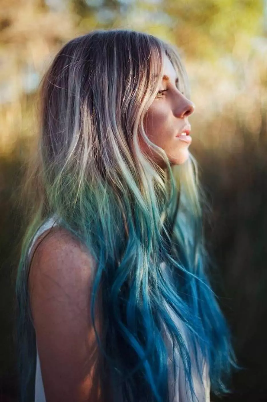 Farve hårfarvning (74 billeder): Hvordan vælger du maling til lyse farvning? Sådan maler du kort, mellemstore og langt hår? Maleri tips. 16684_20