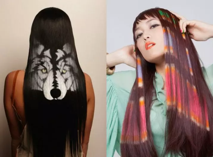 Komplekss matu krāsojums (69 fotogrāfijas): kas tas ir? Tehnoloģiju veidi, Garie mati un vidēja garuma šķiedras. Krāsošanas iespējas sarkanām, melnām un citām matu krāsām 16688_20