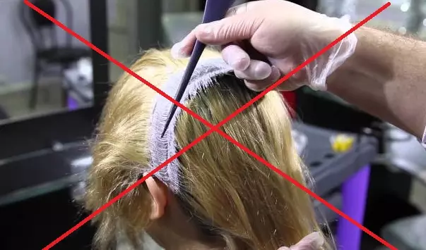 Pewarnaan AirTouch pada Rambut Gelap (57 Foto): Nuansa apa yang cocok untuk berambut cokelat? Teknik tampil pada rambut pendek dan ikal panjang sedang 16696_15