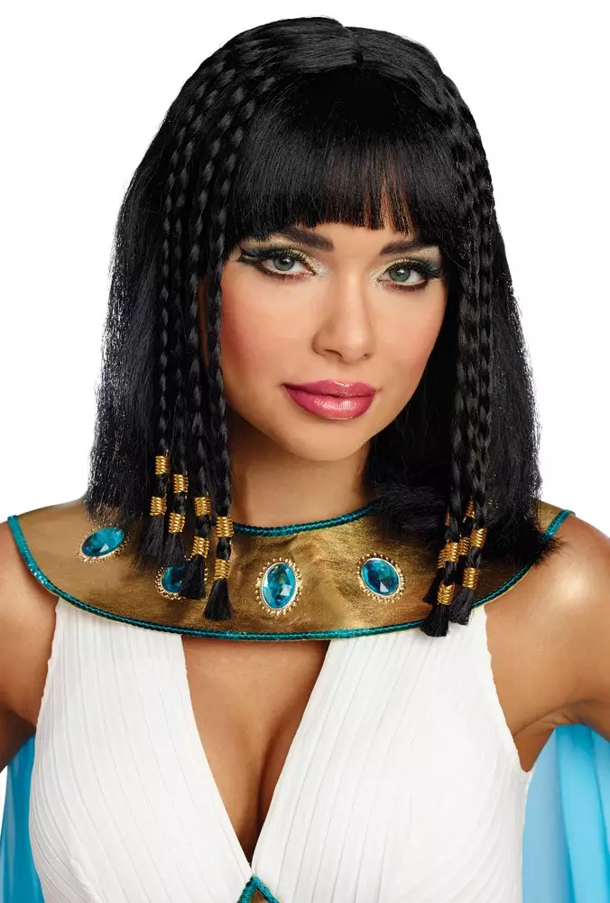 Wigs (67 duab): Poj niam qauv rau cov plaub hau ntev thiab luv. Txheej txheem cej luam ntawm Kara, afro thiab bangs. Yuav xaiv li cas, hnav thiab tu? 16715_8