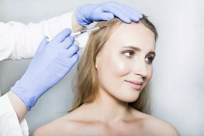 Hiustenhoito Botoxin jälkeen: Milloin ja kuinka paljon voin pestä pään jälkeen Botoxin jälkeen ja kuinka kuivata hiukset? 16739_8