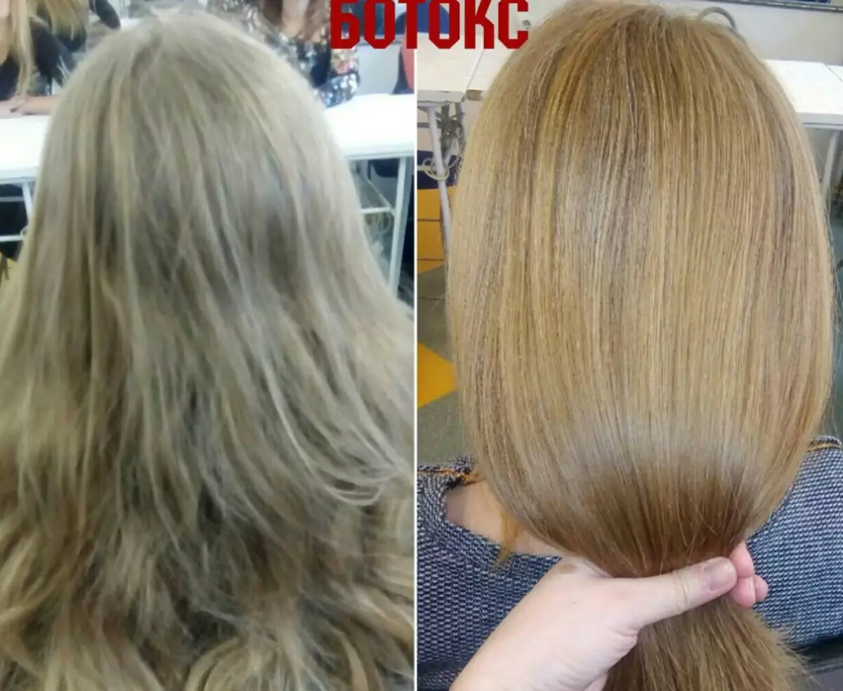 Är det möjligt att måla hår efter Botox? Hur mycket bättre att göra färgning? Är det möjligt att dyka direkt? 16748_7