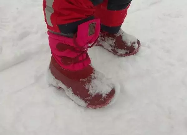Snowubuthes Reima: Kako izbrati iz Velikost Grid? Kateri temperaturni režim izračunani otroški modeli čevljev? 1674_28